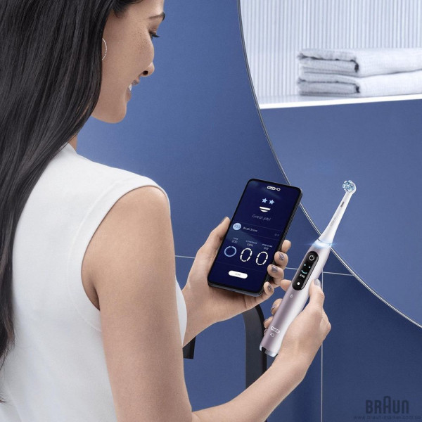Фото - Зубная щетка электрическая Oral-B Braun iO Series 9 Special Edition Rose Quartz + Gift