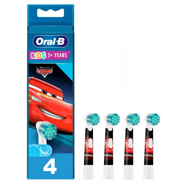 Фото - Насадка для зубної щітки Oral-B Braun EB10S Cars 4 шт.