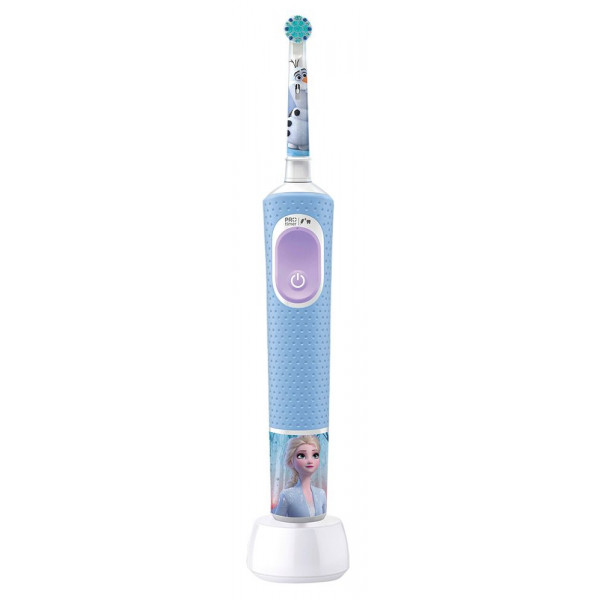 Фото - Зубна щітка електрична Oral-B Braun Pro Kids D103.413.2KX Frozen «Крижане серце» + Футляр