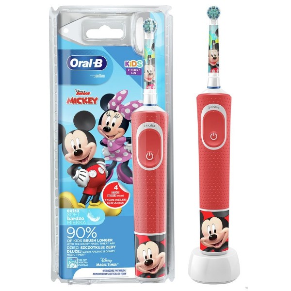 Фото - Зубная щетка электрическая Braun Oral-B (3+лет) D100.413.2K Mickey типа 3710