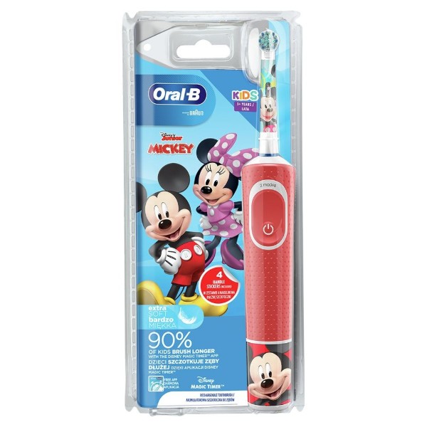 Фото - Зубная щетка электрическая Braun Oral-B (3+лет) D100.413.2K Mickey типа 3710