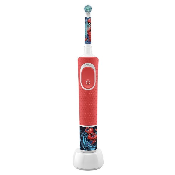 Фото - Зубная щетка электрическая Braun Oral-B (3+лет) D100.413.2K Spiderman типа 3710