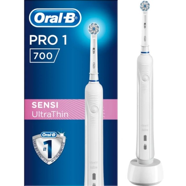 Фото - Зубна щітка електрична Oral-B Oral-B Pro1 700 D16.513.1U 3D White