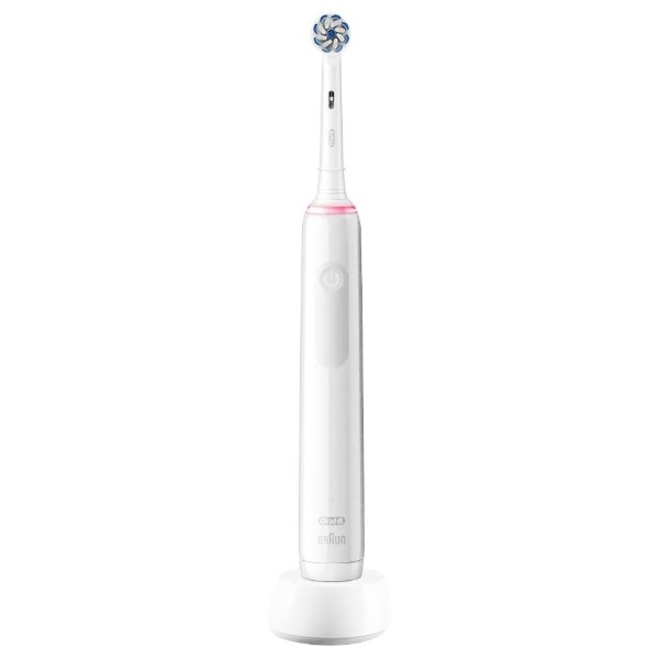 Фото - Зубна щітка електрична Oral-B Braun Pro 3000 D505.513.3 Sens Clean типу 3772 White