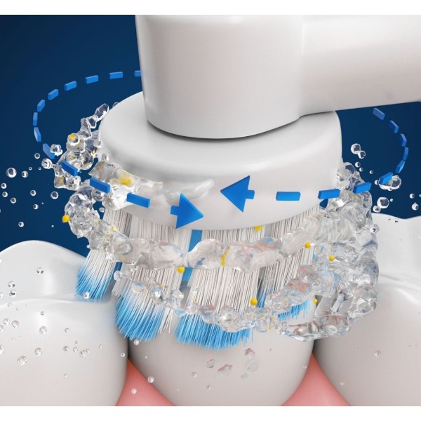 Фото - Зубна щітка електрична Oral-B Braun Pro 3000 D505.513.3 Sens Clean типу 3772 White