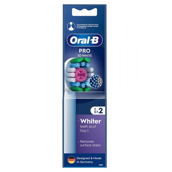 Фото - Насадка для зубної щітки Oral-B Braun PRO 3D White EB18pRX 2 шт.