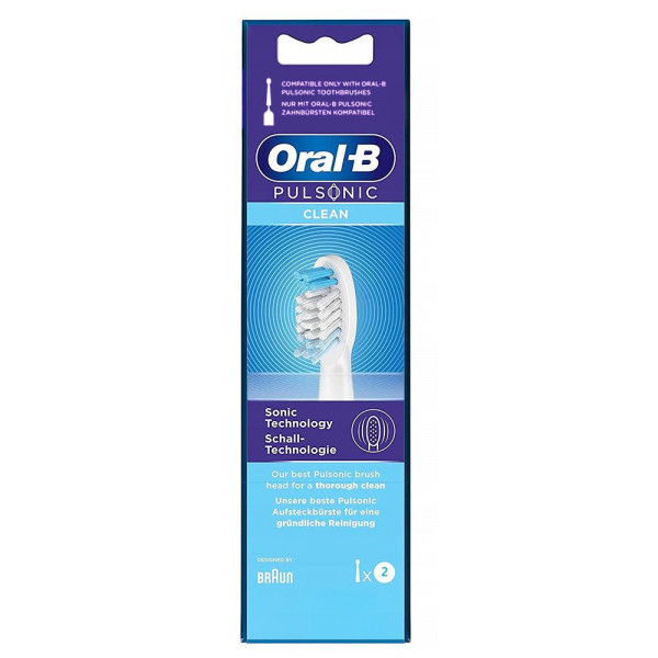 Фото - Насадка для зубной щетки Oral-B Braun Pulsonic Clean SR32C 2 шт.