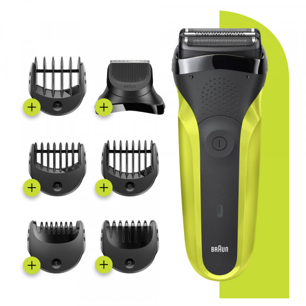 Фото - Бритва Braun Series 3 300BT Black/Green