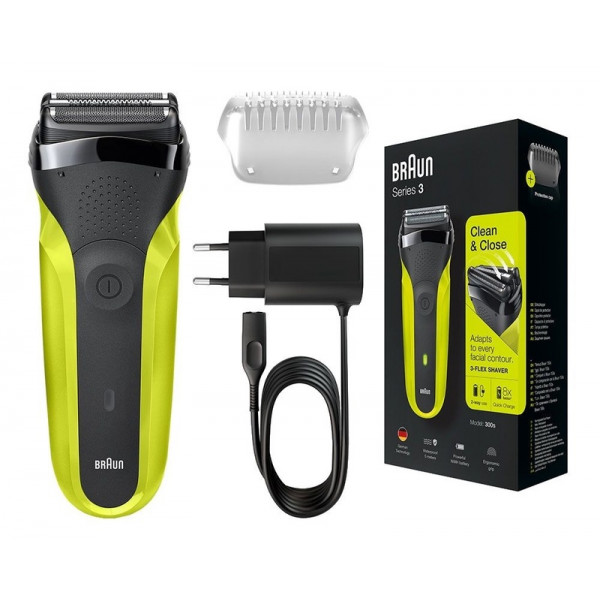 Фото - Бритва Braun Series 3 300s Black/Green