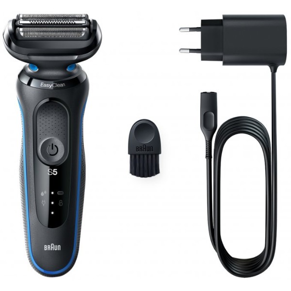 Фото - Бритва Braun Series 5 51-B1000s Black/Blue Фото - Бритва Braun Series 5 51-B1000s Black/Blue