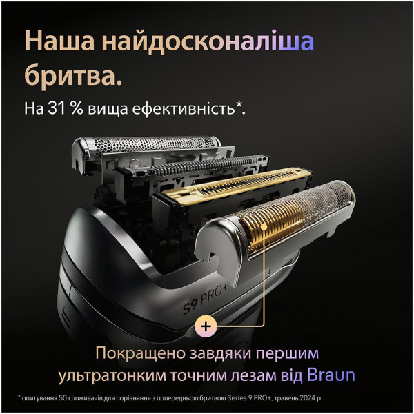 Фото - Сітка + ріжучий блок Braun Series 9 Pro+ 96M
