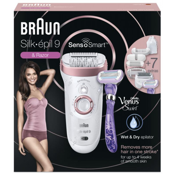 Фото - Епілятор Braun Silk-epil 9 SES9870