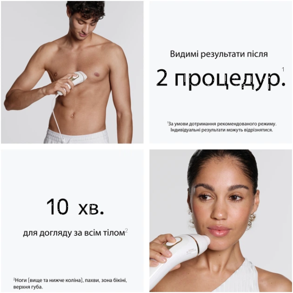 Фото - Фотоэпилятор Braun Silk Expert Pro 5 PL5351 + Бритва Gillette Venus Extra Smooth + Косметичка (8700216938051)