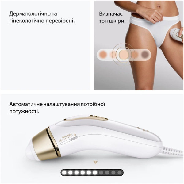 Фото - Фотоэпилятор Braun Silk Expert Pro 5 PL5351 + Бритва Gillette Venus Extra Smooth + Косметичка (8700216938051)