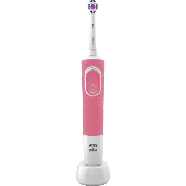 Фото - Зубная щетка электрическая Oral-B Braun Vitality D100.413.1 PRO 3D White Pink