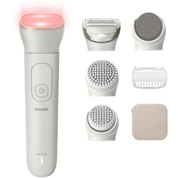 Фото - Мультифункциональный прибор по уходу за кожей Philips Бьюти-набор BRE748/00 серии 9900 с насадкой Skin LED Фото - Мультифункциональный прибор по уходу за кожей Philips Бьюти-набор BRE748/00 серии 9900 с насадкой Skin LED