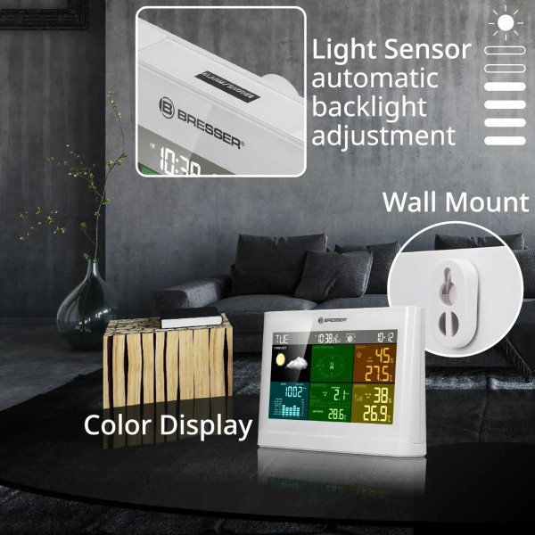 Фото - Метеостанция Bresser 5-in-1 Comfort White (7002550GYE000/12167)