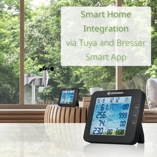 Фото - Метеостанция Bresser Smart Home 7-in-1 Weather Center ClimateConnect (7003600CM3000)
