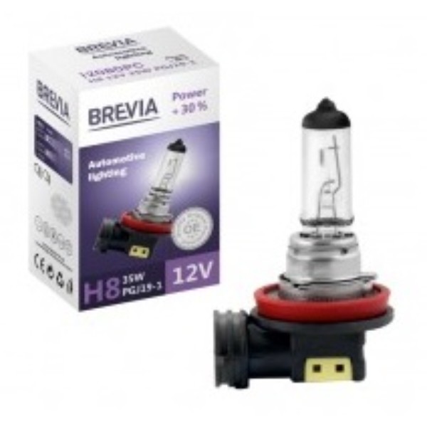 Фото - Автолампа Brevia H9 12V 65W PGJ19-5 Power +30% CP (12090PC) Фото - Автолампа Brevia H9 12V 65W PGJ19-5 Power +30% CP (12090PC)