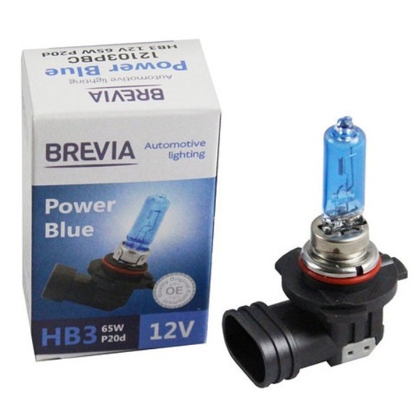 Фото - Автолампа Brevia HB3 12V 65W P20d Power Blue 4200K (12103PBC)