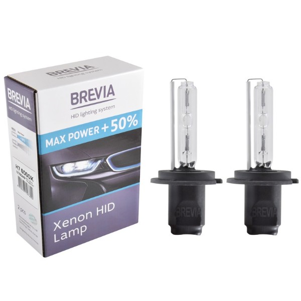 Фото - Автолампа Brevia H7 +50%,6000K,85V,35W PX26d KET (12760MP)