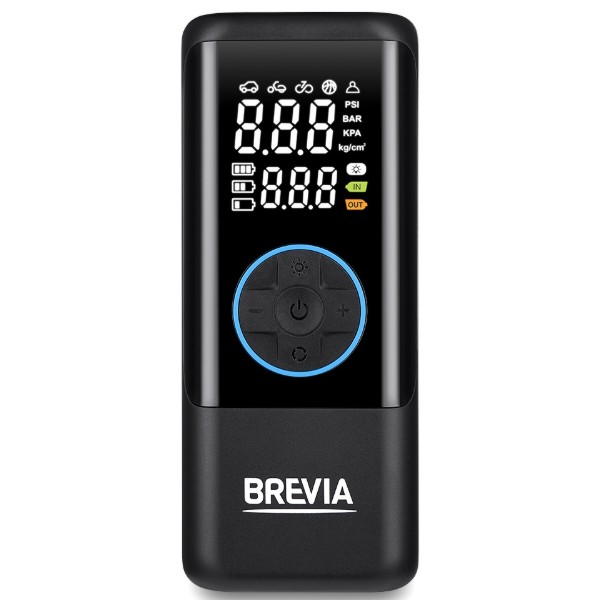 Фото - Автокомпресор Brevia 3в1, 6000mAh (25120PTI)