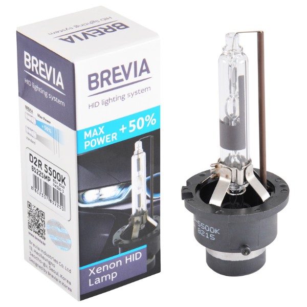 Фото - Автолампа Brevia D2R +50%,5500K,85V,35W PK32d-3, (85225MP) Фото - Автолампа Brevia D2R +50%,5500K,85V,35W PK32d-3, (85225MP)