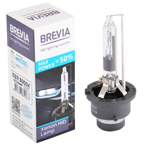 Фото - Автолампа Brevia D2R +50%,6000K,85V,35W PK32d-3, (85226MP) Фото - Автолампа Brevia D2R +50%,6000K,85V,35W PK32d-3, (85226MP)