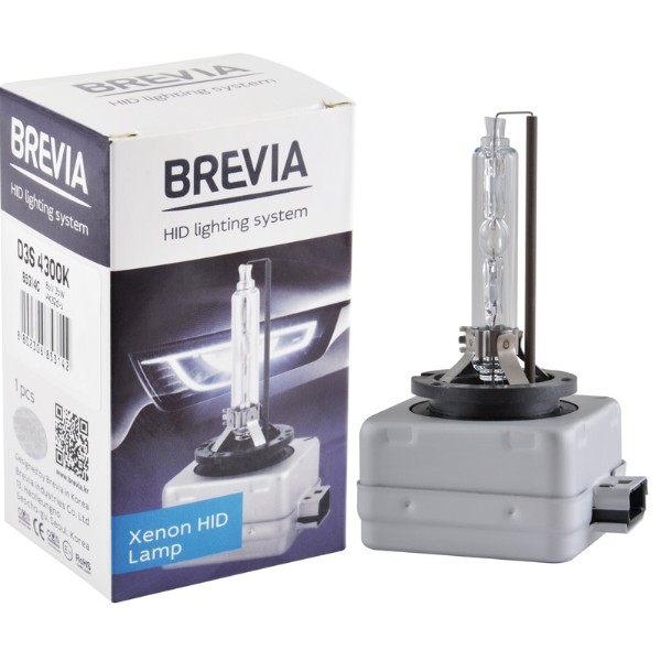 Фото - Автолампа Brevia D3S,4300K,42V,35W PK32d-3, (85314c) Фото - Автолампа Brevia D3S,4300K,42V,35W PK32d-3, (85314c)