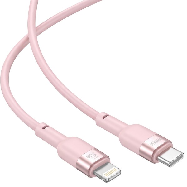Фото - Кабель Brevia Type-C to Lightning 30W 1.2m, pink, box (52120PCLC1)