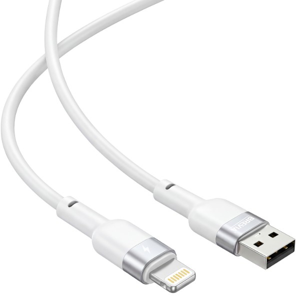 Фото - Кабель Brevia USB to Lightning 1.2m, white, box (52120WULC1)
