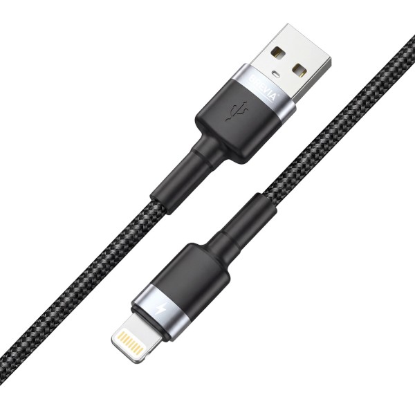 Фото - Кабель Brevia USB to Lightning 1m, black (53100BULC1)