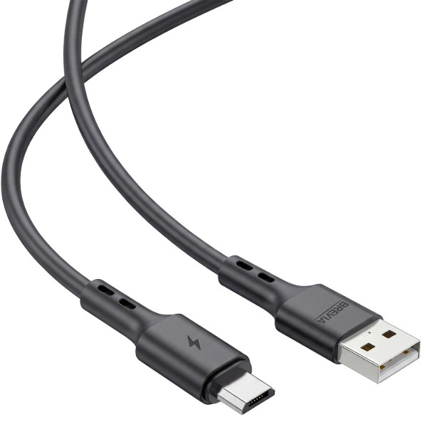Фото - Кабель Brevia USB to Micro 1m, black, ZIP (51100BUMZ1)