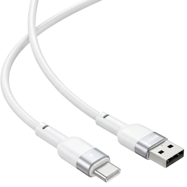 Фото - Кабель Brevia USB to Type-C 1.2m, white, box (52120WUCC1)