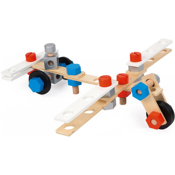 Фото - Конструктор деревянный Janod DIY 50 ел (J06480)