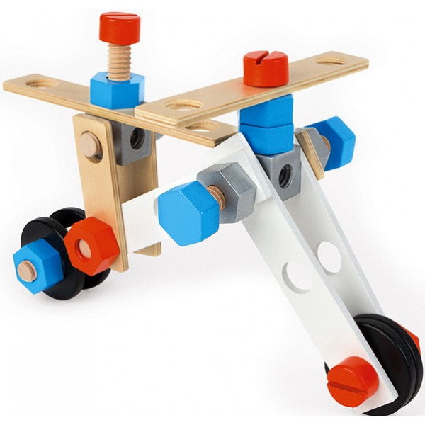 Фото - Конструктор деревянный Janod DIY 50 ел (J06480)