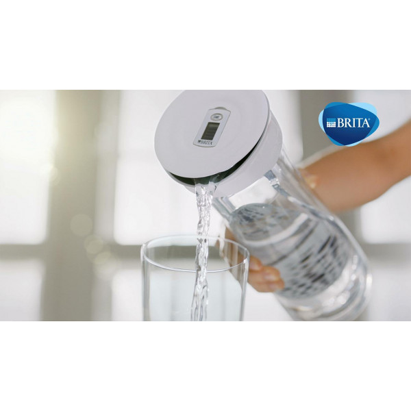 Фото - Фільтр-глечик Brita 1300 мл Біло-графітовий