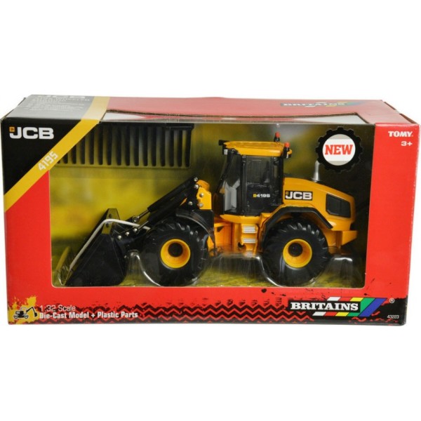Фото - Коллекционная сельскохозяйственная техника Britains Трактор JCB 419S 1:32 (43223)