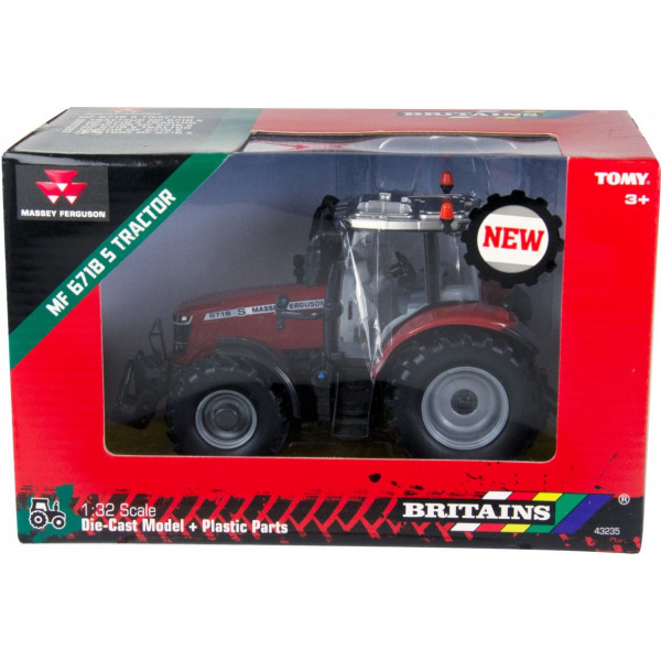 Фото - Колекційна сільськогосподарська техніка Britains Трактор Massey Ferguson 6718 S 1:32 (43235)