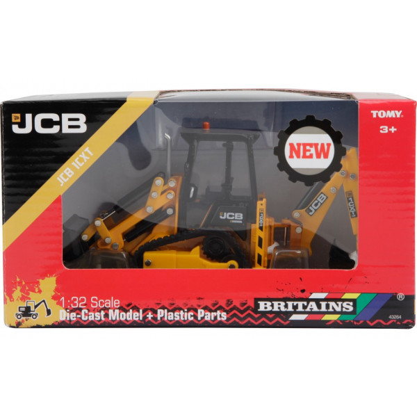 Фото - Наземна будівельна техніка Britains Телескопічний навантажувач JCB 1 CXT 1:32 (43264)