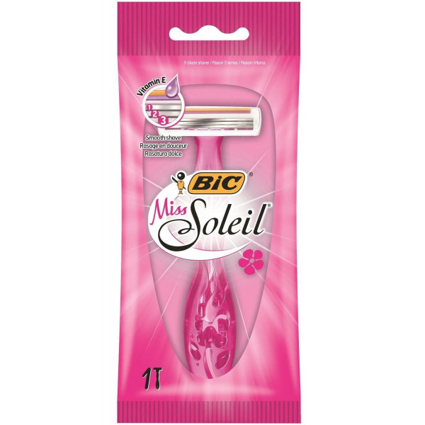 Фото - Станок жіночий одноразовий BIC Miss Soleil (3086123298361)