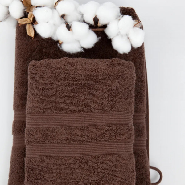 Фото - Рушник банний ТЕП Tender Touch 70х140 см Brown (Р-04139_27913) Фото - Рушник банний ТЕП Tender Touch 70х140 см Brown (Р-04139_27913)