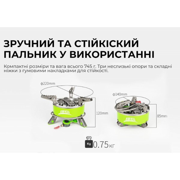 Фото - Горелка газовая BRS BRS-75