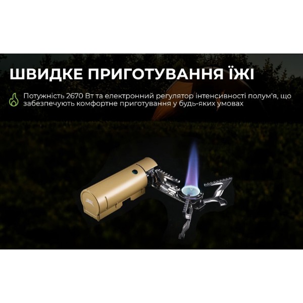Фото - Горелка газовая BRS BRS-99 бежевый