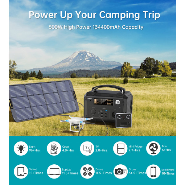 Фото - Зарядная станция универсальная Choetech 500W (BS004)