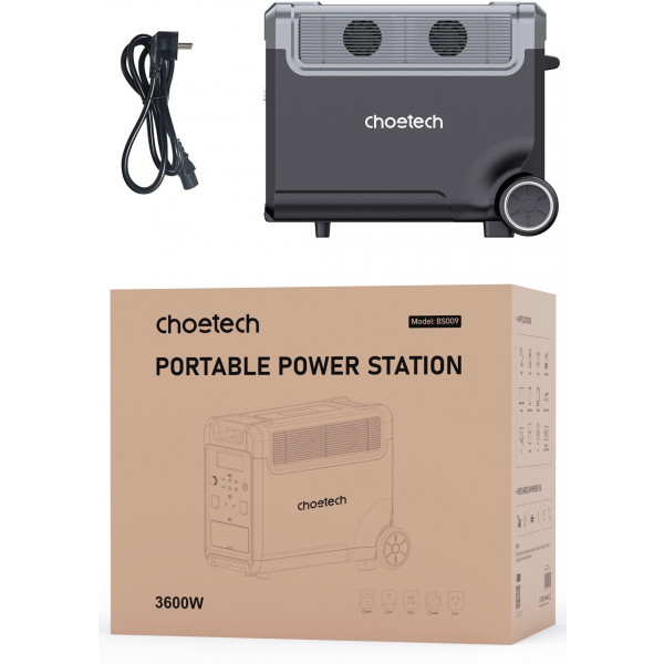Фото - Зарядна станція універсальна Choetech 3600W (BS009)