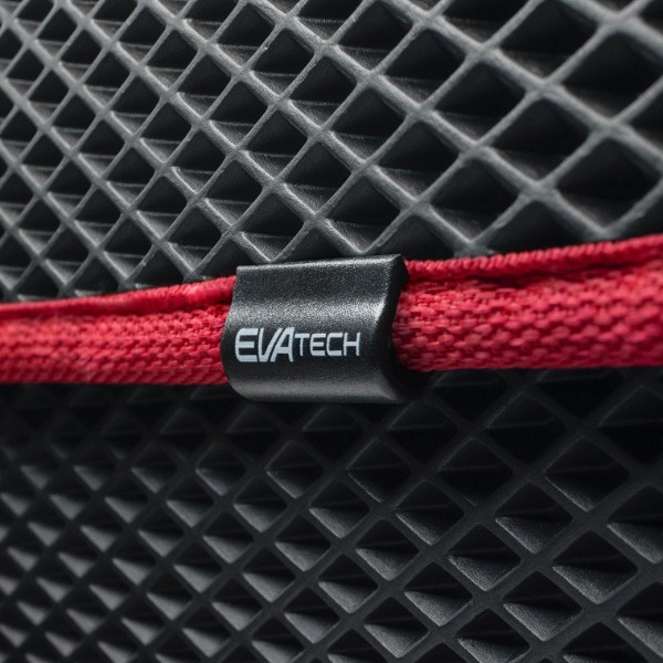 Фото - Сумка-органайзер в багажник EVAtech PRO L ромб черный кант красный (BS13641OL3RBR)