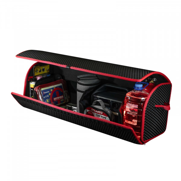 Фото - Сумка-органайзер в багажник EVAtech PRO XL сота чорна кант червоний (BS13643OX3SBR)