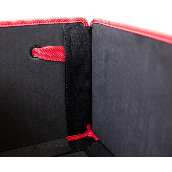 Фото - Сумка-органайзер в багажник EVAtech LightBox 33x50x25 см ромб чорний кант червоний BS13837OS5RBR