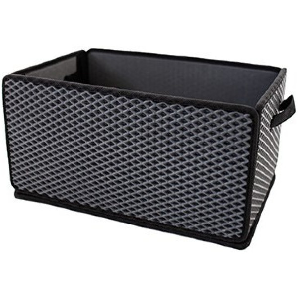 Фото - Сумка-органайзер в багажник EVAtech LightBox 33x50x25 см ромб сірий кант чорний BS13837OS5RGB